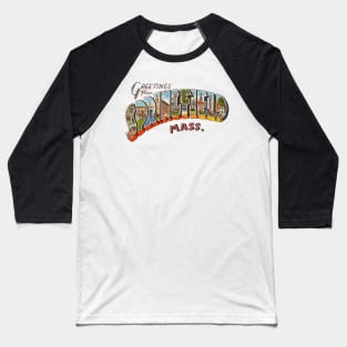 Greetings from Springfield Massachusetts Baseball T-Shirt